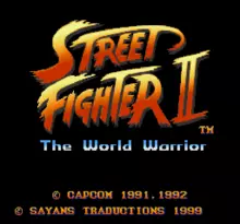 Image n° 4 - screenshots  : Street Fighter II - The World Warrior